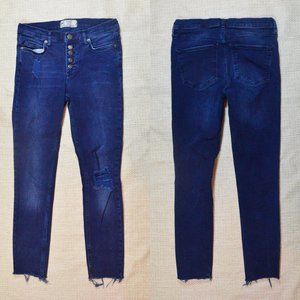 3 for $25 - Free People Ripped Skinny Jeans